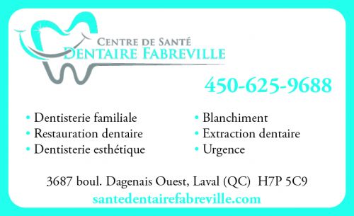 Centre de Santé Dentaire Fabreville à Laval